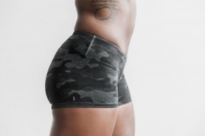 Nobull 2 Camo Kurze Hose Damen Camouflage | 38074-YFPD