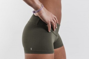 Nobull 2 Kurze Hose Damen Grün | 28170-IDEU