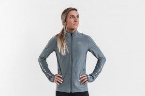 Nobull 4-Way Stretch Woven Jacken Damen Blau | 91473-ZSRA