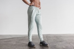 Nobull Adjustable Jogginghose Damen Mintfarben | 43618-OTQS