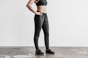 Nobull Adjustable Jogginghose Damen Schwarz | 56092-CARL