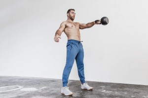 Nobull Adjustable Jogginghose Herren Blau | 56231-SNEP