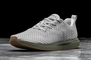 Nobull Arctic Mesh Laufschuhe Damen Grau | 28794-UQFT