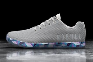 Nobull Arctic Prism Sportschuhe Herren Grau | 17465-XSTJ