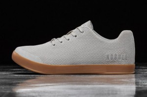 Nobull Arctic Suede Sportschuhe Herren Grau | 68715-GMBW
