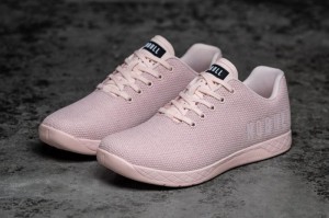 Nobull Blush Heather Sportschuhe Damen Rosa | 39524-XYDS