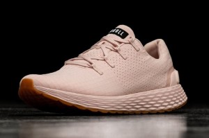 Nobull Blush Ripstop Laufschuhe Damen Rosa | 85247-JXIC