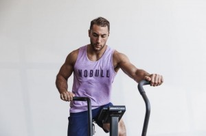 Nobull Bright Colors Muskelshirt Herren Lavendel | 90821-FACX