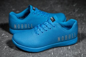 Nobull Bright Sportschuhe Damen Blau | 80396-QRSC