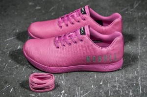 Nobull Bright Sportschuhe Herren Rosa | 91205-UJLI
