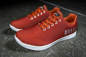 Nobull Burnt Sportschuhe Damen Orange | 51870-CKEZ