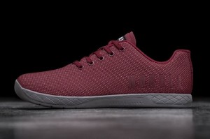 Nobull Cabernet Sportschuhe Damen Dunkelrot Grau | 74123-HMQY