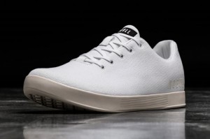 Nobull Canvas Sportschuhe Damen Weiß | 13890-WMEJ