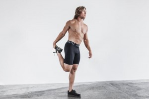 Nobull Compression 9 Kurze Hose Herren Schwarz | 07169-ZOXK
