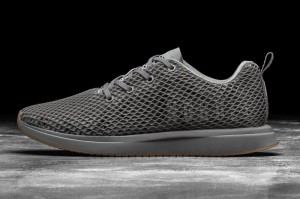 Nobull Concrete Mesh Laufschuhe Damen Grau | 84091-PRZA