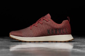 Nobull Crimson Matryx Trail Laufschuhe Damen Rot | 83506-GNOR