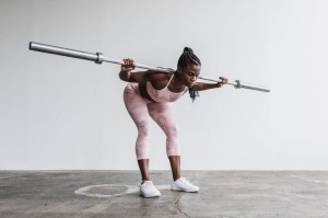 Nobull Crop Melange Strumpfhose Damen Rosa | 40782-RXLS