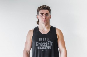 Nobull Crossfit Games 2021 Muskelshirt Herren Schwarz | 09374-HAQD
