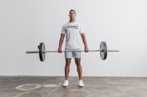 Nobull Crossfit Games 2021 Toomey Trikot Herren Weiß | 16793-KNPH