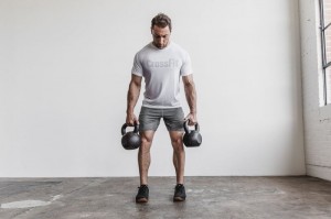 Nobull Crossfit T-shirts Herren Weiß | 36209-UFPR