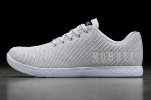 Nobull Fog Heather Sportschuhe Herren Grau | 75480-UYNA