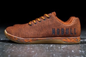 Nobull Heather Sportschuhe Damen Orange | 86740-PYJU