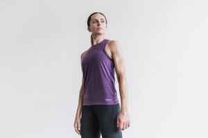 Nobull High-Neck Bright Colors Muskelshirt Damen Lila | 34987-QYLU