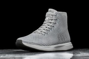 Nobull High-Top Arctic Mesh Laufschuhe Herren Grau | 14257-POHK