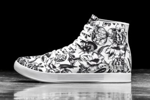 Nobull High-Top Butterfly Canvas Sportschuhe Herren Weiß Schwarz | 79251-TCKG