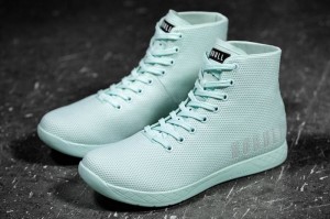Nobull High-Top Glass Sportschuhe Herren Blau | 85603-BQIE