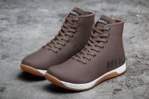 Nobull High-Top Sportschuhe Damen Braun | 83145-SRVG