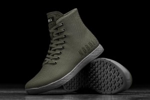 Nobull High-Top Sportschuhe Damen Grau | 57038-EQDM