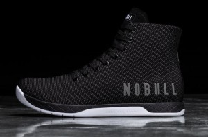 Nobull High-Top Sportschuhe Damen Schwarz Weiß | 41368-AVJE