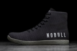 Nobull High-Top Sportschuhe Damen Schwarz Dunkelgrün | 38790-BMHX