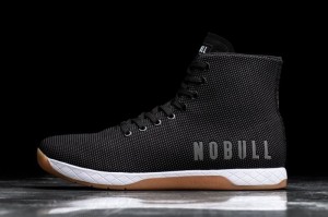 Nobull High-Top Sportschuhe Damen Schwarz Weiß | 16924-OCLI
