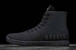 Nobull High-Top Sportschuhe Herren Schwarz | 36509-FLEH