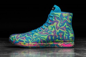 Nobull High-Top Swirl Sportschuhe Damen Grün | 39862-BYFV