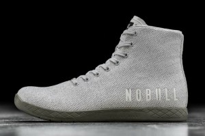 Nobull High Top Sportschuhe Damen Beige | 30724-QGUF