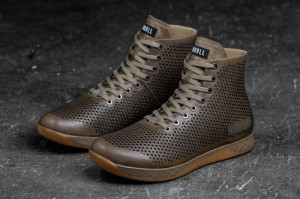Nobull High Top Sportschuhe Damen Braun | 47352-MDIA