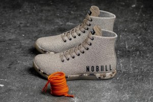 Nobull High Top Sportschuhe Damen Grau | 16352-PKZM