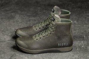 Nobull High Top Sportschuhe Damen Grün | 12790-JVYX
