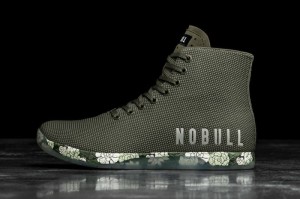 Nobull High Top Sportschuhe Herren Grün | 08324-FRLA