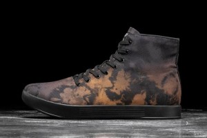 Nobull High Top Sportschuhe Herren Lila Khaki | 39641-VQIW