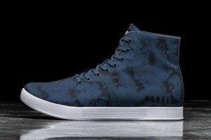 Nobull High Top Sportschuhe Herren Navy | 79651-WNUC