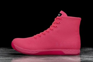 Nobull High Top Sportschuhe Herren Rosa | 59380-IDCG
