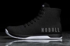 Nobull High Top Sportschuhe Herren Schwarz | 63185-PVMY
