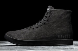 Nobull High Top Sportschuhe Herren Schwarz | 17350-QBEW