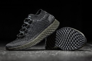 Nobull Knit Laufschuhe Damen Schwarz Dunkelgrün | 04965-ZVIU