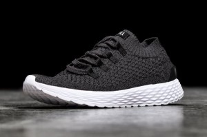 Nobull Knit Laufschuhe Damen Tiefesgrau | 69215-GICW