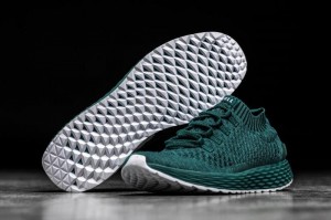 Nobull Knit Laufschuhe Herren Türkis | 31247-ILGB